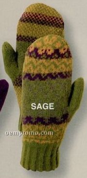 Lambswool Angora Blend Mittens