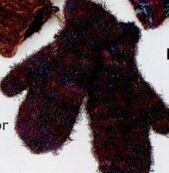 Nepali Lined Recycled Silk Mittens