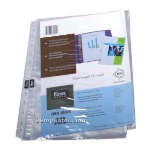 10 Pack Non Glare Sheet Protectors