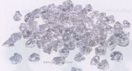 Clear Decorative Ice Rocks / 5 Lb. Bag (Bulk Pack)