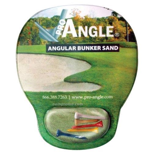 Combo-padz Mousepad Motion Wrist Cushions - Golf Tee Filled